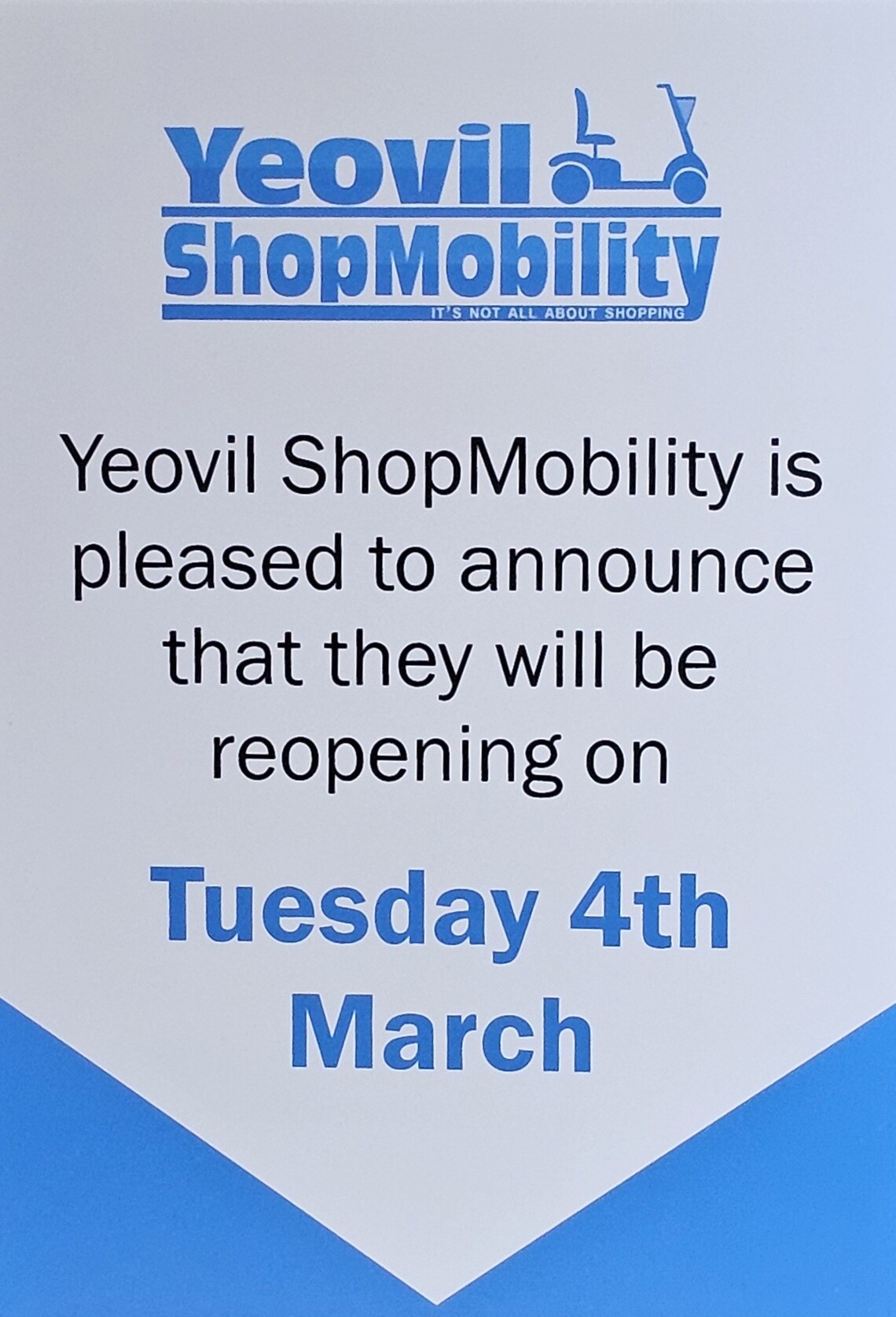 Reopening